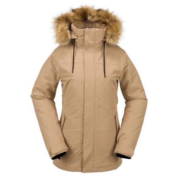 New Without Tags Volcom Women's Fawn Insulated Snowboard Jacket - Picture 6 of 6